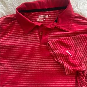 Nike Golf Men's Red Polo Shirt